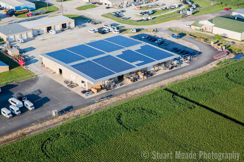 Indiana solar array 