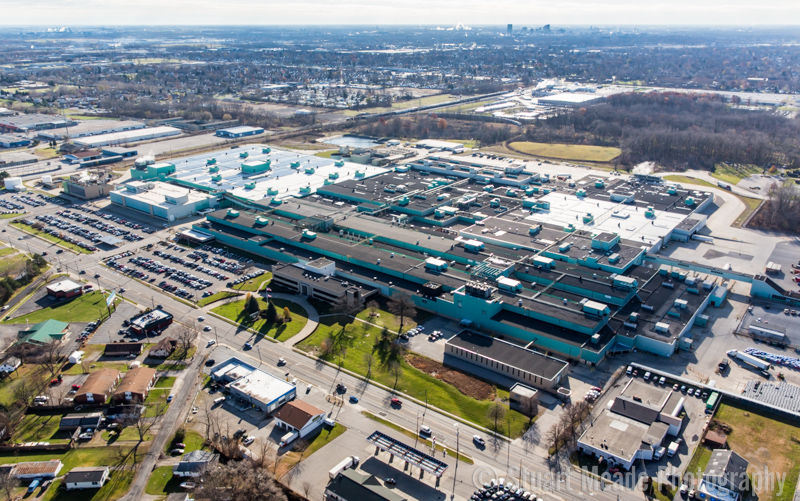 General Motors Toledo Plant Aerial
