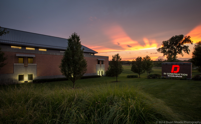 Office sunset photo