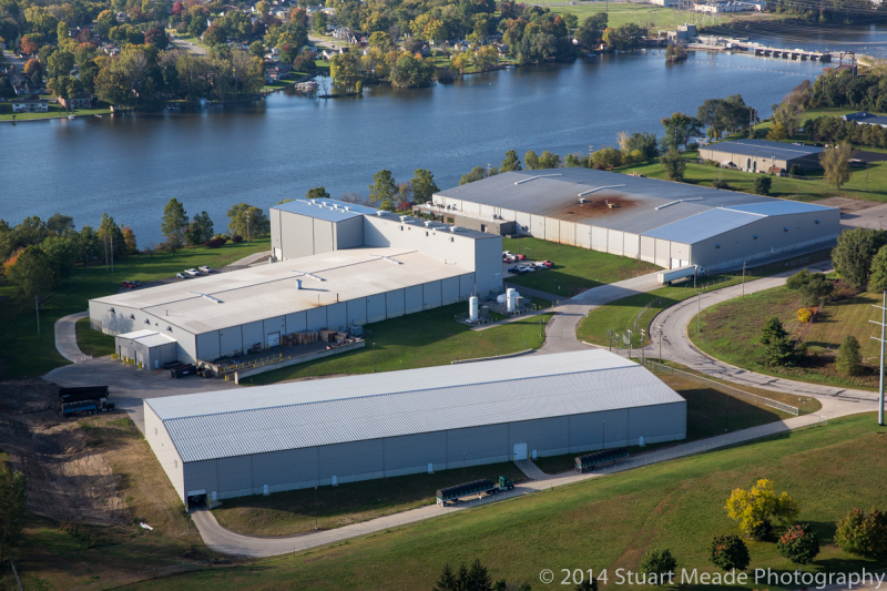 Mishawaka manufacturer aerial photography