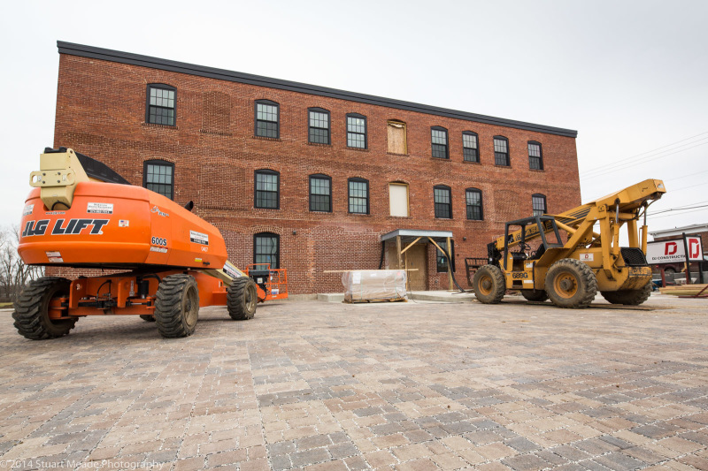Pervious Pavers in Parking Area 