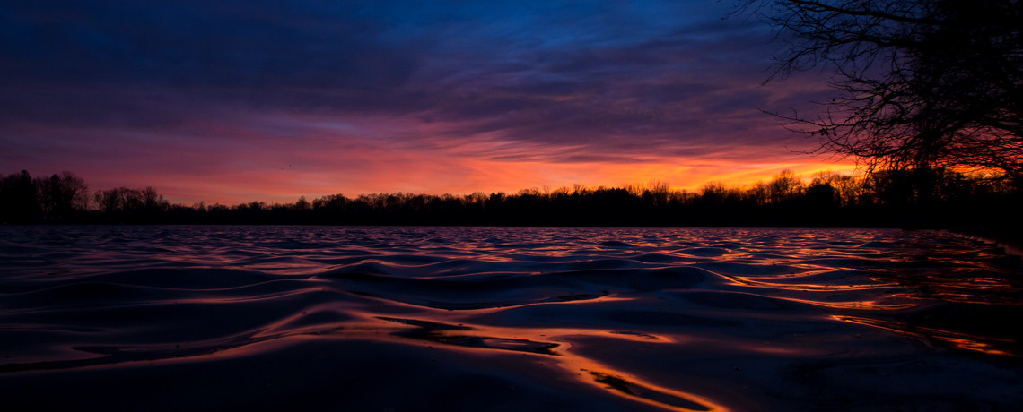 logo slide sunset