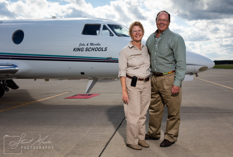 King School's John and Martha King
