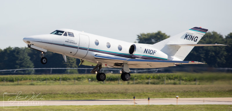King Schools jet flown by John and Martha King