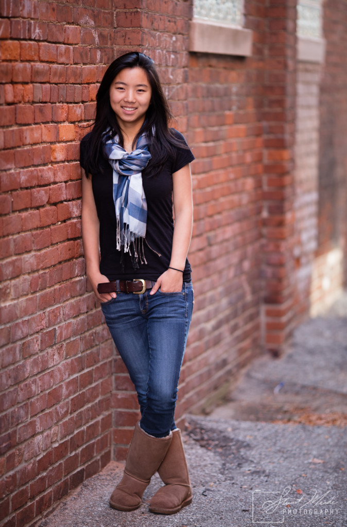 downtown goshen senior photos