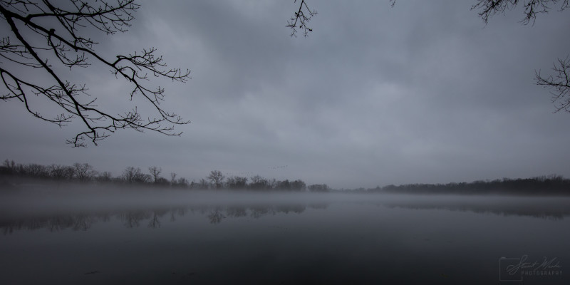 Fog on the Goshen Pond
